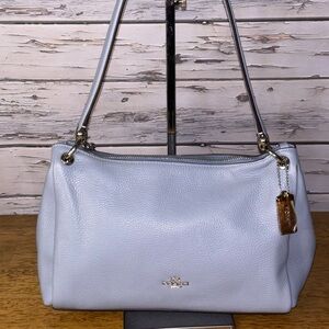 Coach Mia leather shoulder bag.